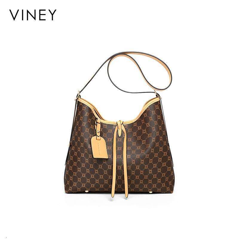 VINEY 2025 New Bucket Women's Summer Large Capacity Commuting Shoulder Messenger Bag