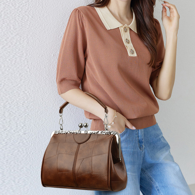 Trendy Women s Shoulder Bag New Retro Women s Handbag Fashionable Casual Women s Crossbody Bag design Autumn New Designer Bag