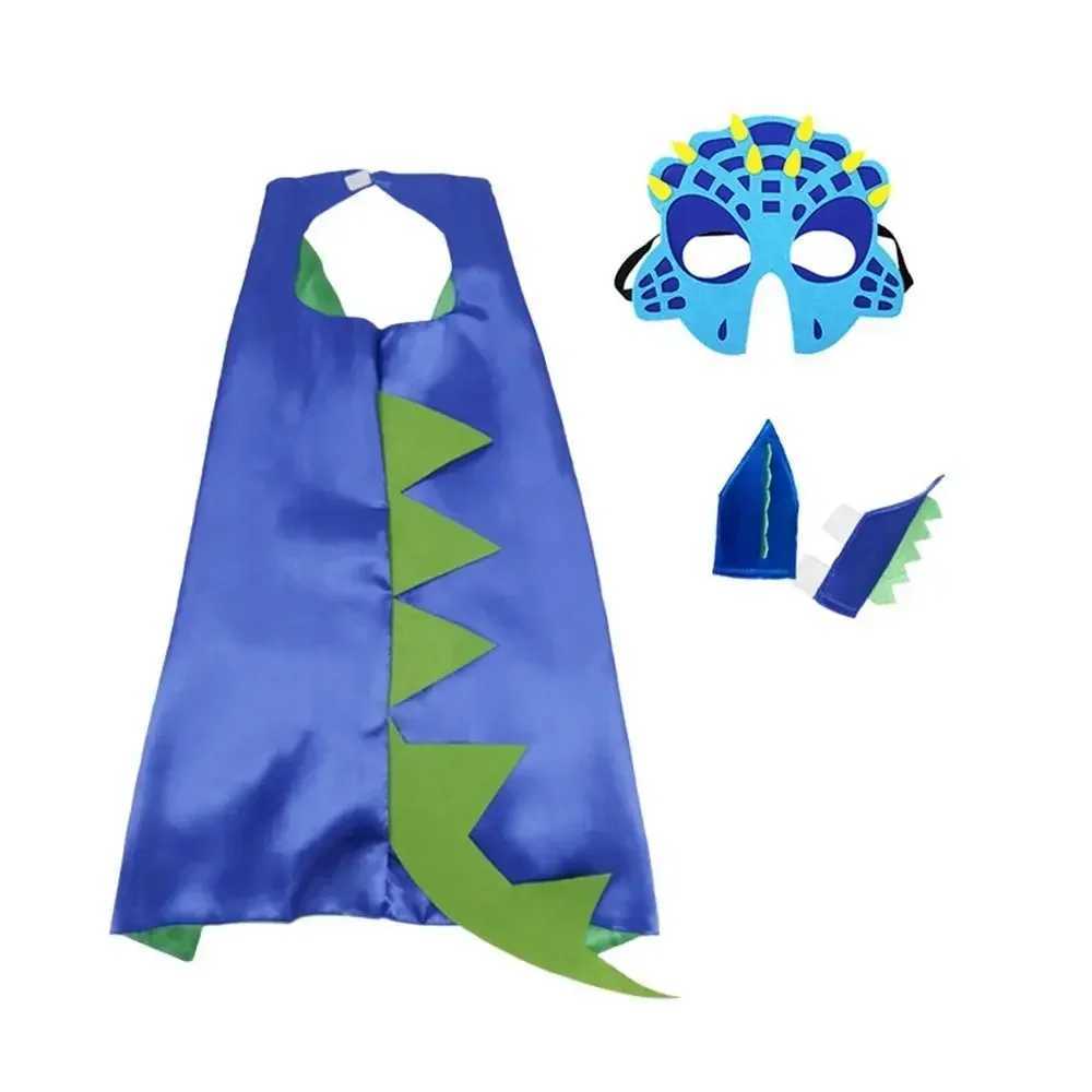 2025 Halloween Dinosaur Costume Cape Child Costume Dragon Dress Up Girls Boys Halloween Costume for Birthday Party Favors L250918