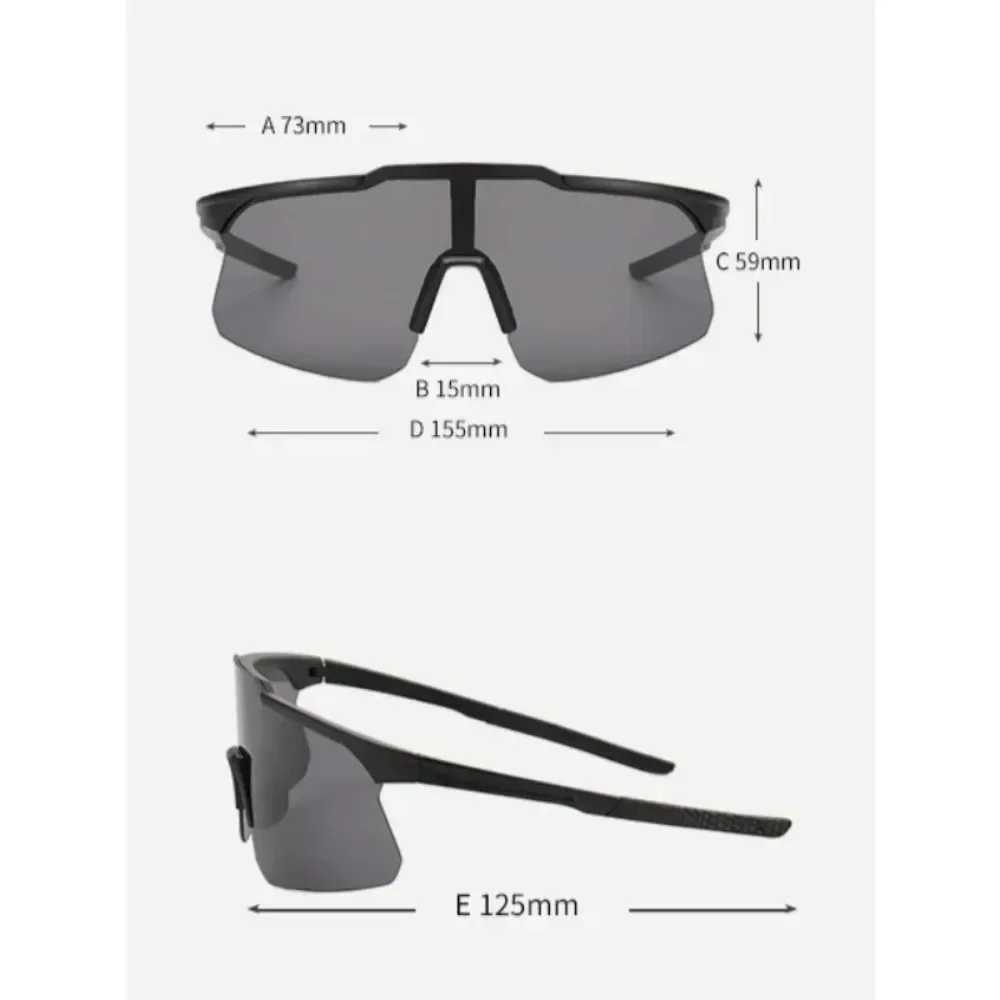 Durable UV400 Sun Glasses Antiultraviolet Lightweight Frame Skiing Eyewear Cycling Sunglasses Cycling J250919