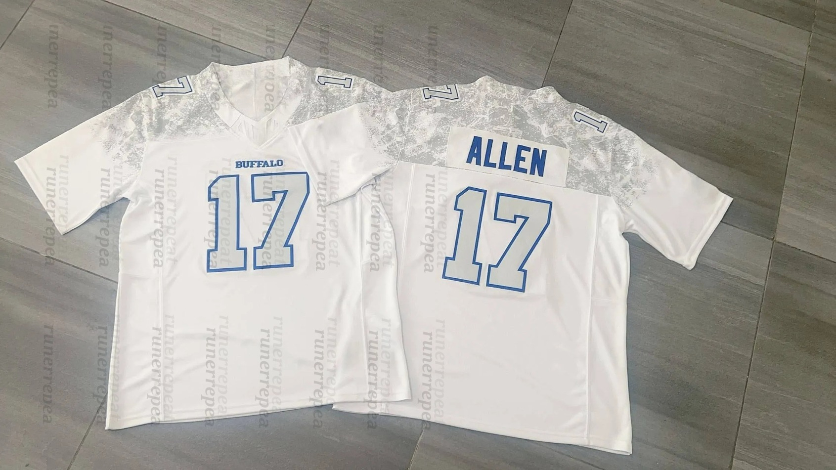 Personalized Custom 2025 Rivalries Football Jersey 17 Josh Allen Joey Bosa Gabriel Davis Von Miller Dawson Knox Jim Kelly Embroidered123