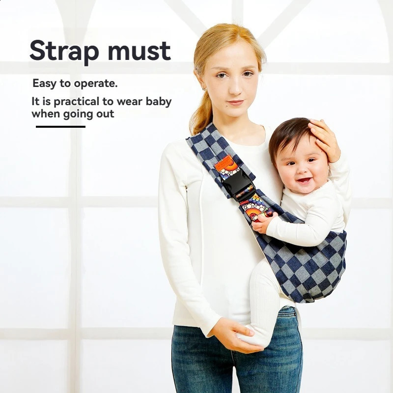 Unisex Baby Sling Adjustable Crossbody for Dad Mom HandsFree Infant Holder Hiking Daily Use 250918