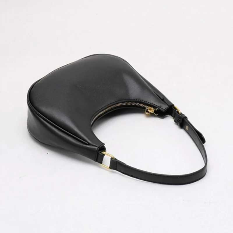 Fashion Saddle Shaped Armpit Shoulder Bags For Women Solid Color Pu Leather Female Bag Clutch Underarm Messenger Purse Z250915