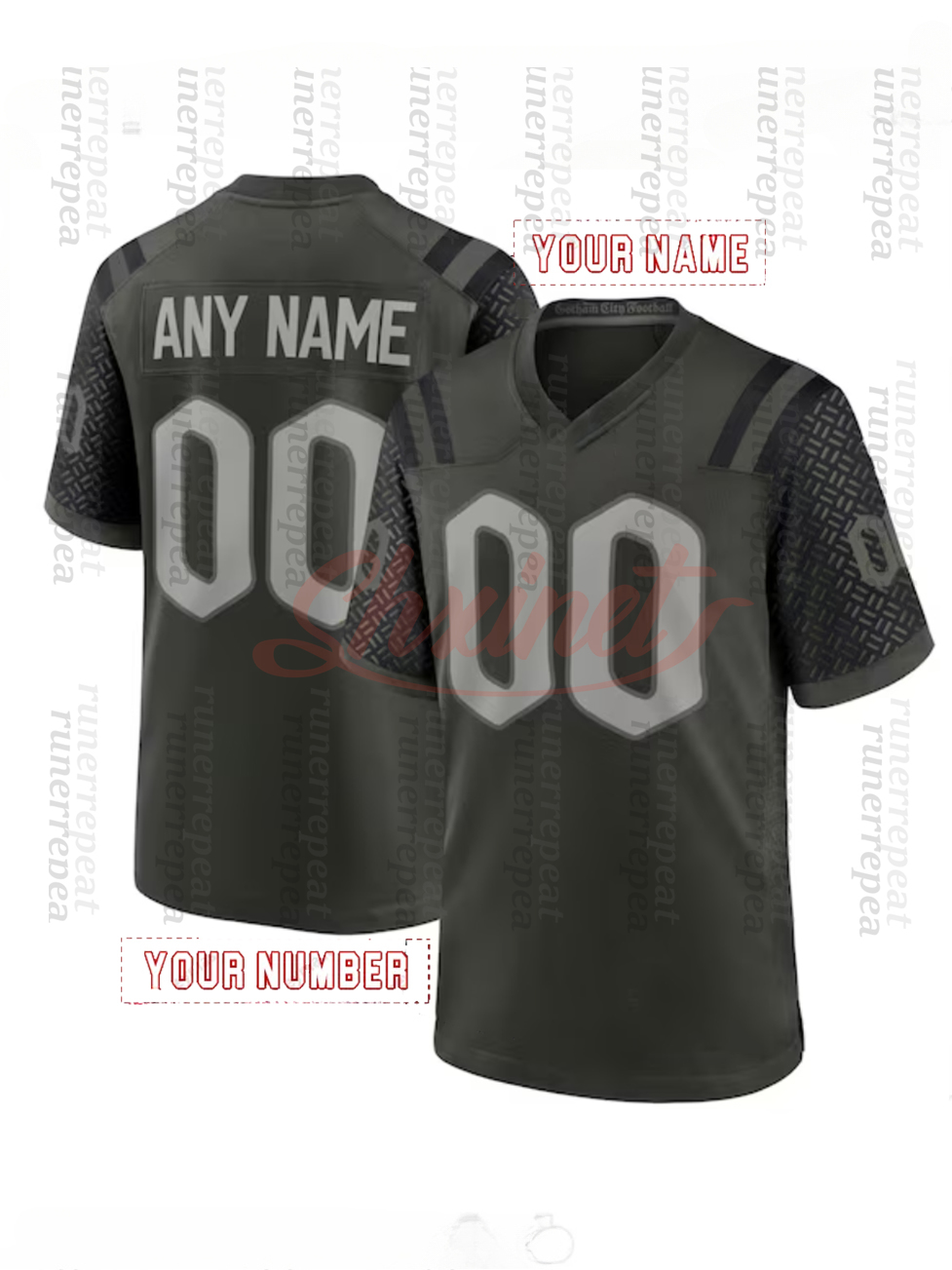 Rodgers Embroidery Custom Football Jerseys Williams Ahmad Sauce Gardner Garrett Wilson custom Breece Hall Zach Lazard Joe Namath Chrebet Martin