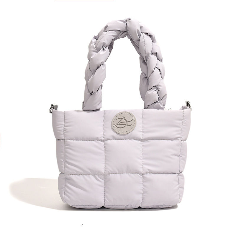 2025 New Fashion Women's Bag Cotton Down Handbag Designer Crossbody Bag