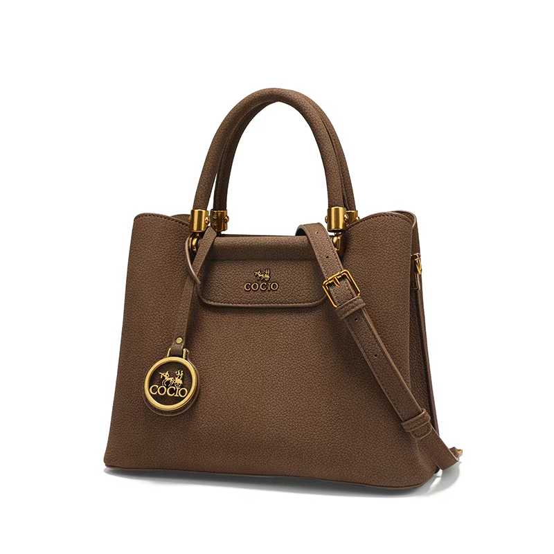 COCIO designer bag New leather bucket bag simple versatile multi compartment handbag niche design hot selling womens bag Exquisite