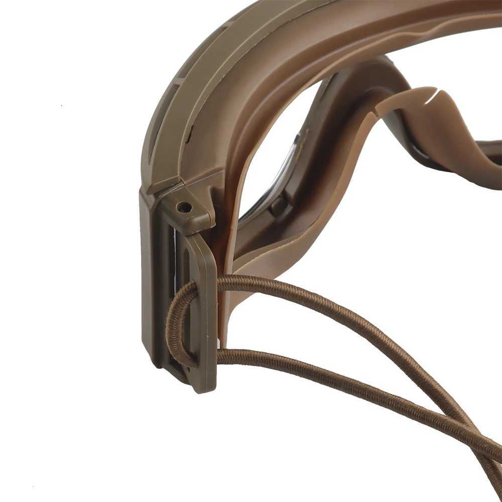 Airsoft Tactical Goggs Windproof Dustproof Cycling Motorcyc Hiking Ski Glasses Paintball Shooting Fast OPS Helmet Safe Gear Y250919