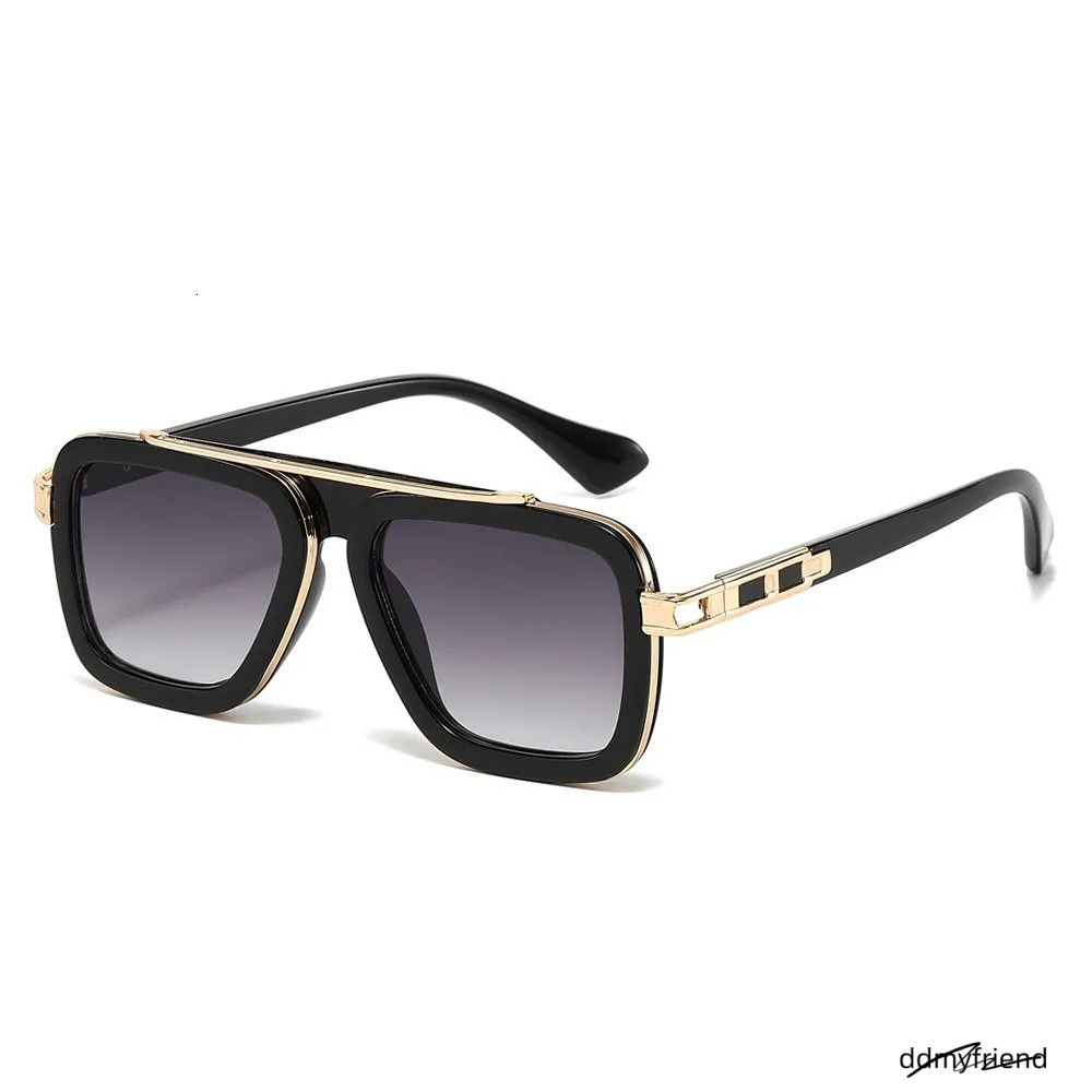 Designer For Men Women Oversized Fashion Uv400 Protection Sunglasses Polarized Goggle Pilot PC Frame Square Eyewear P3022 ddmyfriend