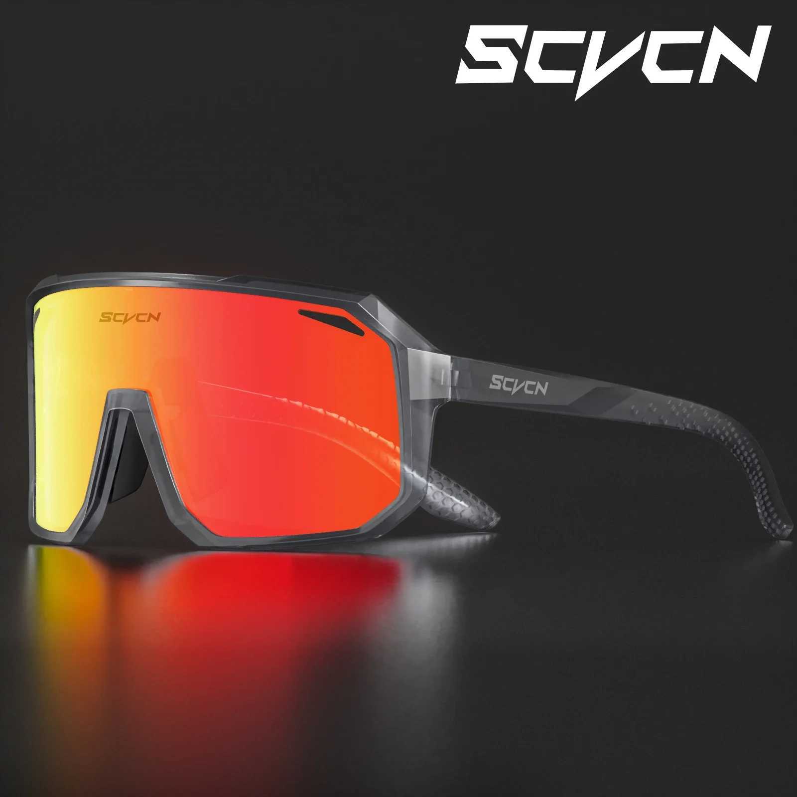 Scvcn Mountaineering Sunglasses Cycling Bike UV400 Sunglasses Sports Road Glasses Outdoor Hiking Men and Women Travel Glasses J250919