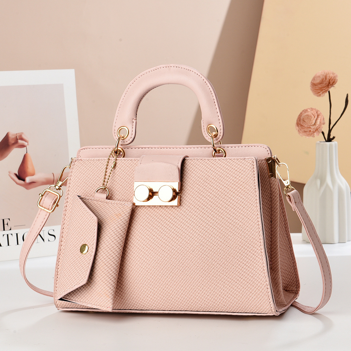 New Women s Handbag Women s Shoulder Bag design Korean Style Handbag Light Luxury Niche Women s Crossbody Bag Autumn New Designer Bag