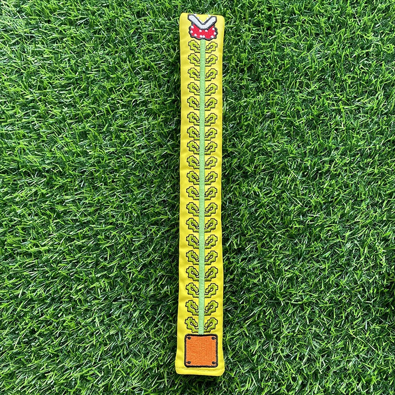 Golf pointer cover Golf Alignment Stick Cover golf Locating rod sleeve PU Leather Doubles 250918