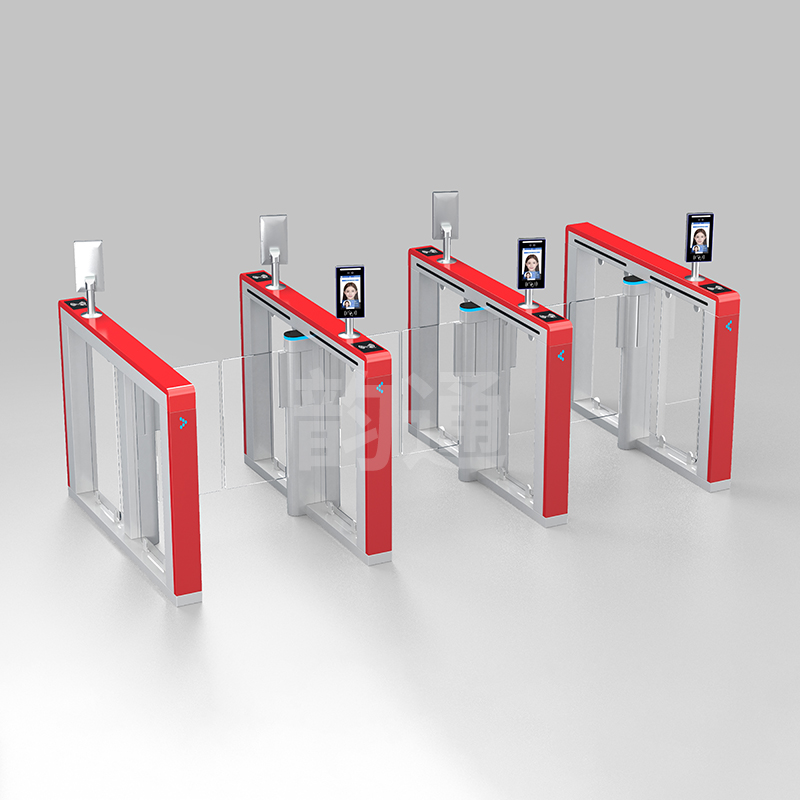 Yuntong Smart Bi - directional Swing Gate for Scenic Area Entrance/Exit, Face Recognition & Card Swipe Access Control System-NO01