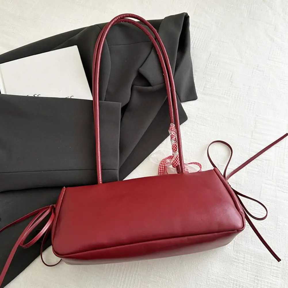 Womens Crossbody Bag Handbag Polka Dot Bow Design Korean Style Shoulder Strap Top Handle New Summer FashionXJ250918