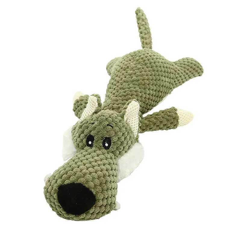 Plush Cartoon Puppy Dog Toy Pet Dog Chew Squeak Toys for Small Dogs Teeth Grinding Pet Products Dog Accessories X250918