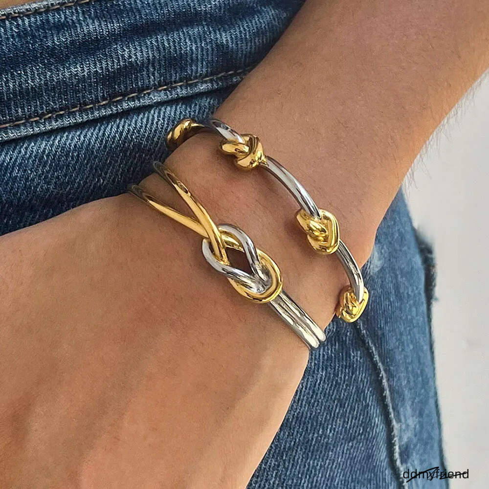 Designer Bangle Chic Stacking Accessory Elegant Unisex Wristwear Crafted From High-Quality Materials Bracelets ddmyfriend