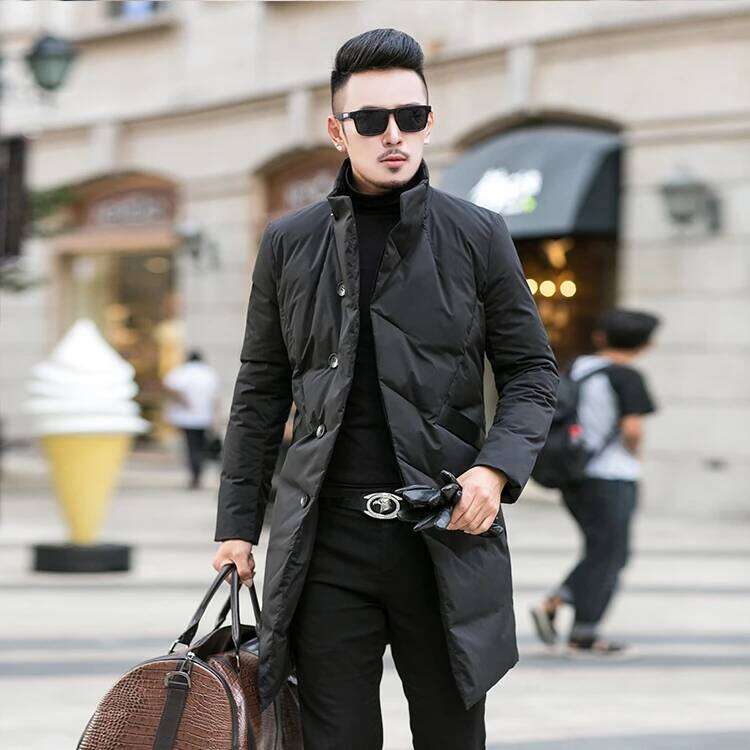 2024 new arrival jacket 90% white duck jackets men,mens fashion thicken warm parkas winter down coat male KYR097