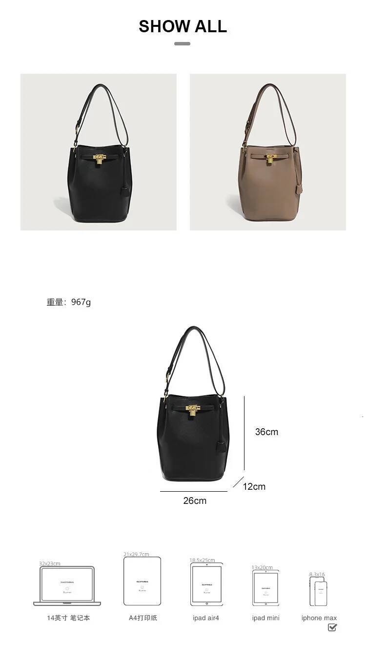 Designer Tote for Women - Spacious Leather Work Bag with Zipper Closure & Removable Shoulder Strap