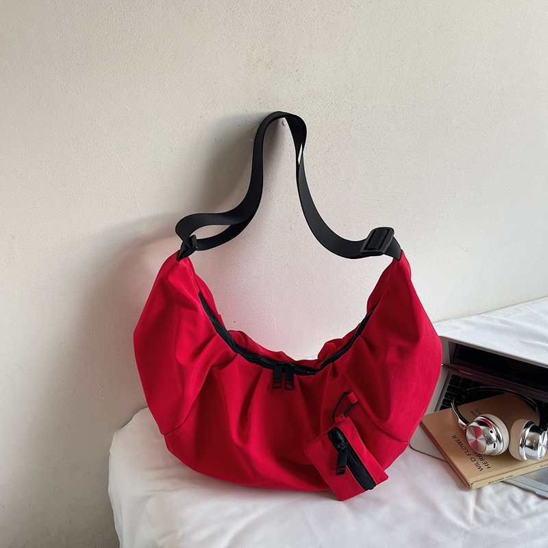 2025 New Fashionable and Leisure Large Capacity Handbag, College Student Crossbody Bag, Daily Commuter, Advanced Elegant Multi functional Women's