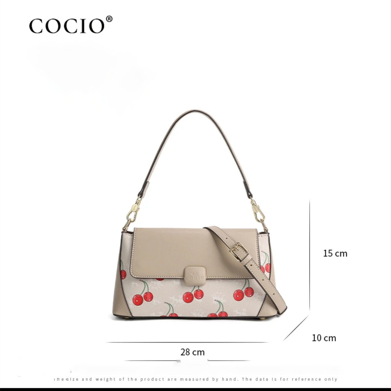 COCIO designer bag New leather bucket bag simple versatile multi compartment handbag niche design hot selling womens bag