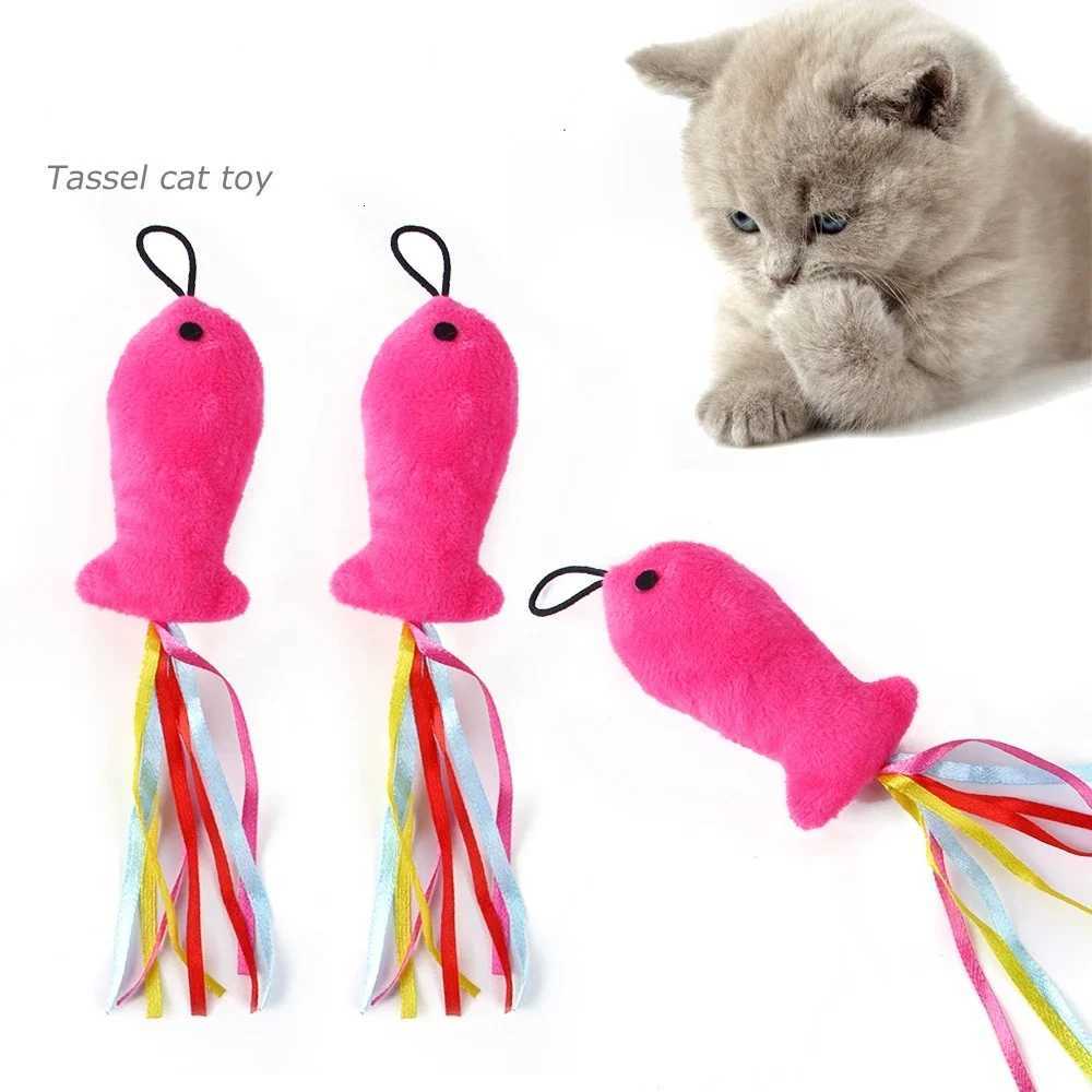 New Pet Cat Toy Small Fish Replacement Head Funny Cat Stick Cat Plush Toy Fishing Rod Replacement Head X250918