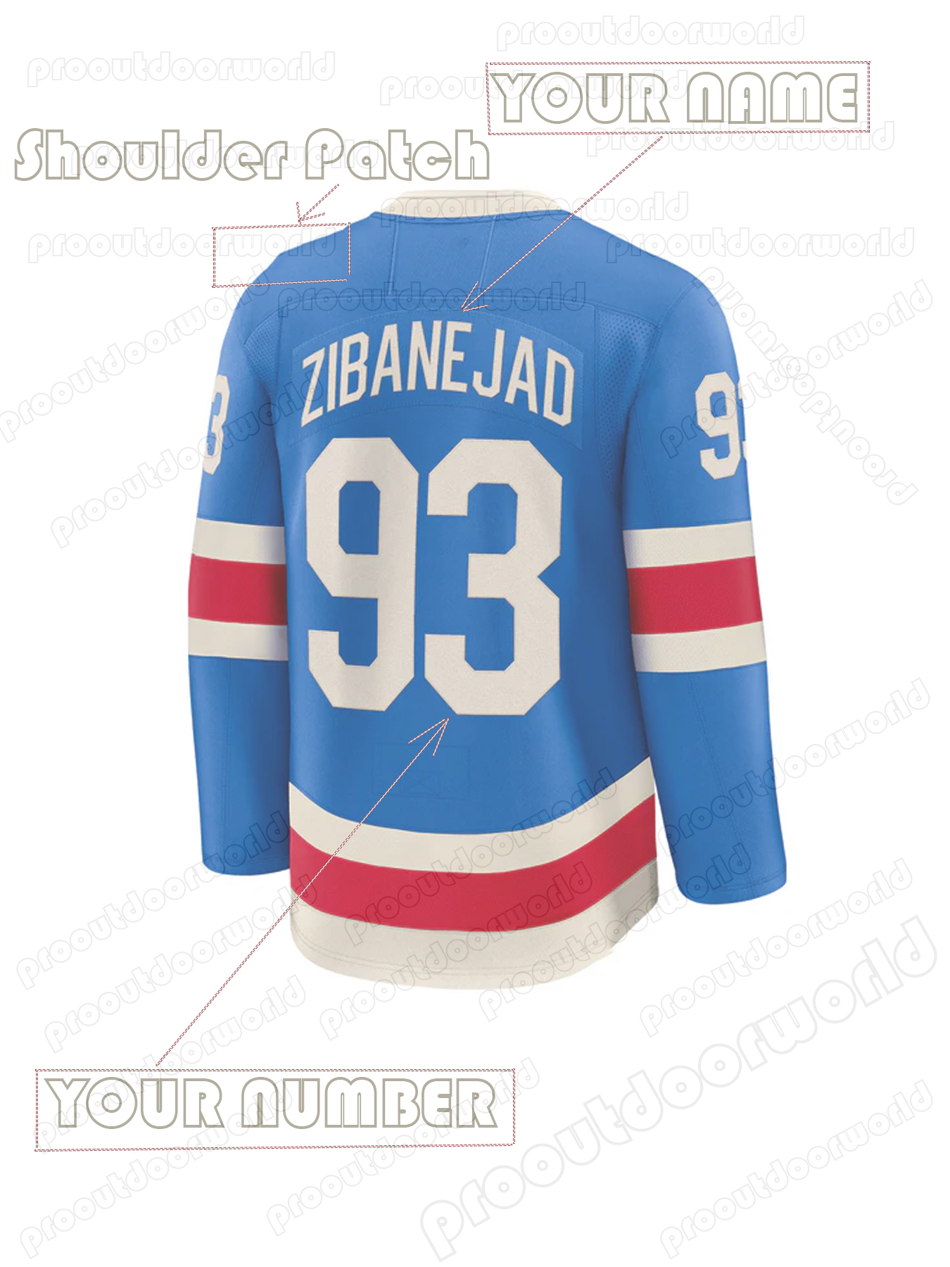 Rempe 2025-26 Centennial Jersey Shesterkin Panarin Kreider Fox Miller Trocheck Lafreniere Zibanejads Gretzky Custom Double-Reinforced Stitching Should