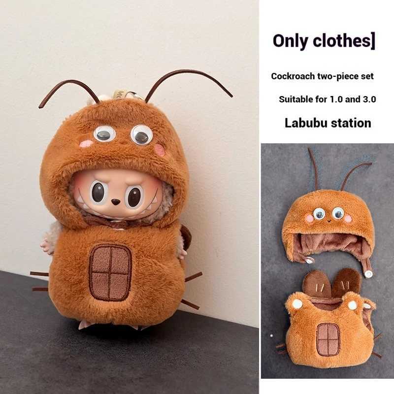 Labubu Clothes For Labubu Wacky Mart Friend Shrimp Handmade Clothing Anime Peripheral Custom Accessories For Labubu V1 V3 C250919
