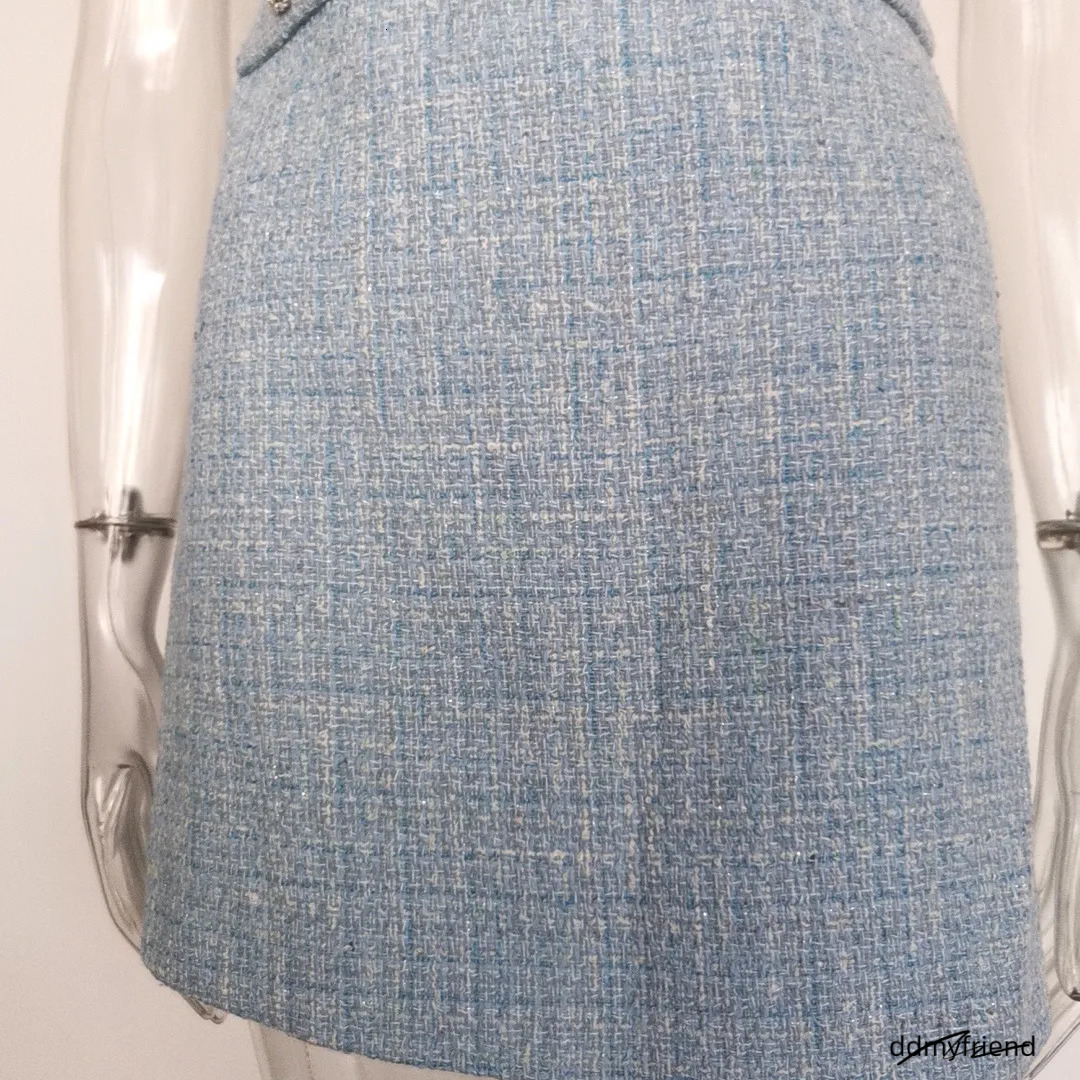 Free Shipping Designer For Women Fashionable Dress With Waist Cinching And Slimming Effect Washed Mid Length Skirt ddmyfriend