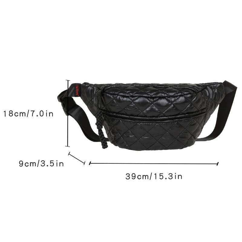 Men And Women Chest Waist Adjustable Shoulder Straps Casual Crossbody Bags Suitable For Daily Commuting