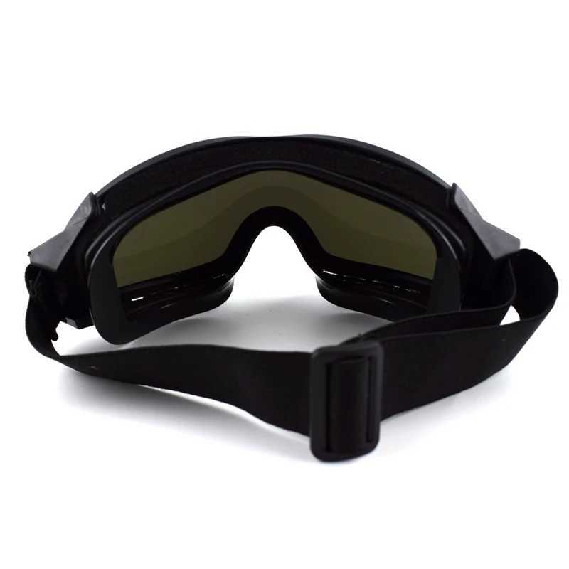 Tactical Goggles Mountaineering Shooting Sunglasses Windproof Sand Control Motocross CS Glasses 3 Lenses Replaceable Motorcycle J2509191