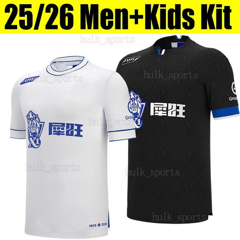 25/26 AJ Auxerre Soccer Jerseys SINAYOKO CASIMIR NAMASO OSMAN COULIBALY OWUSU SENAYA SIERRALTA 2025 2026 Men Kids socks full sets football shirts