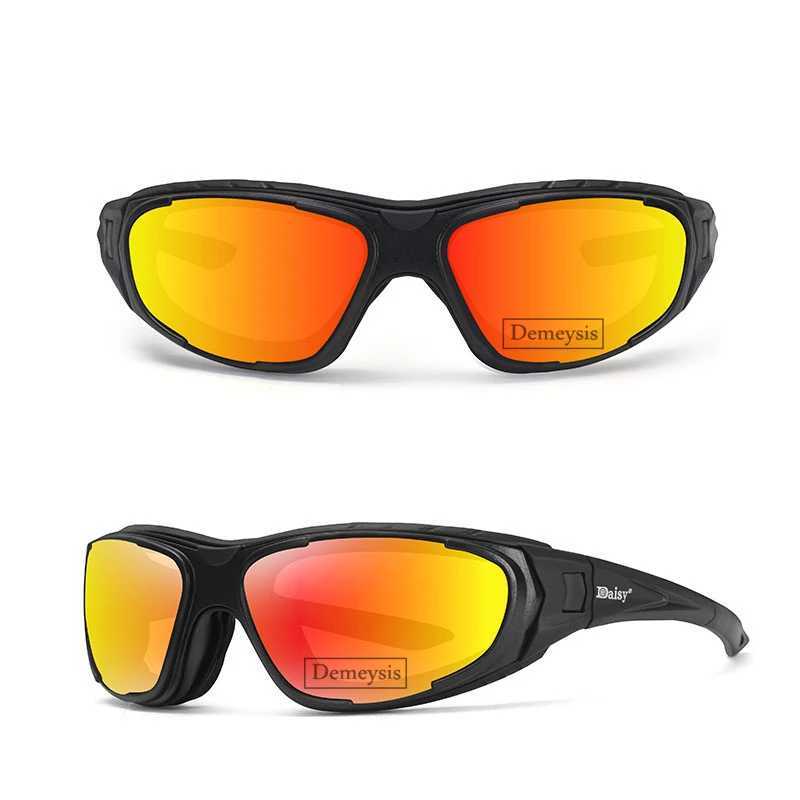 Polarized Tactical Goggles 4 Lens Set Outdoor Sports Windproof Dustproof Safety Protective Glasses Hunting Shooting Eyewear J250919