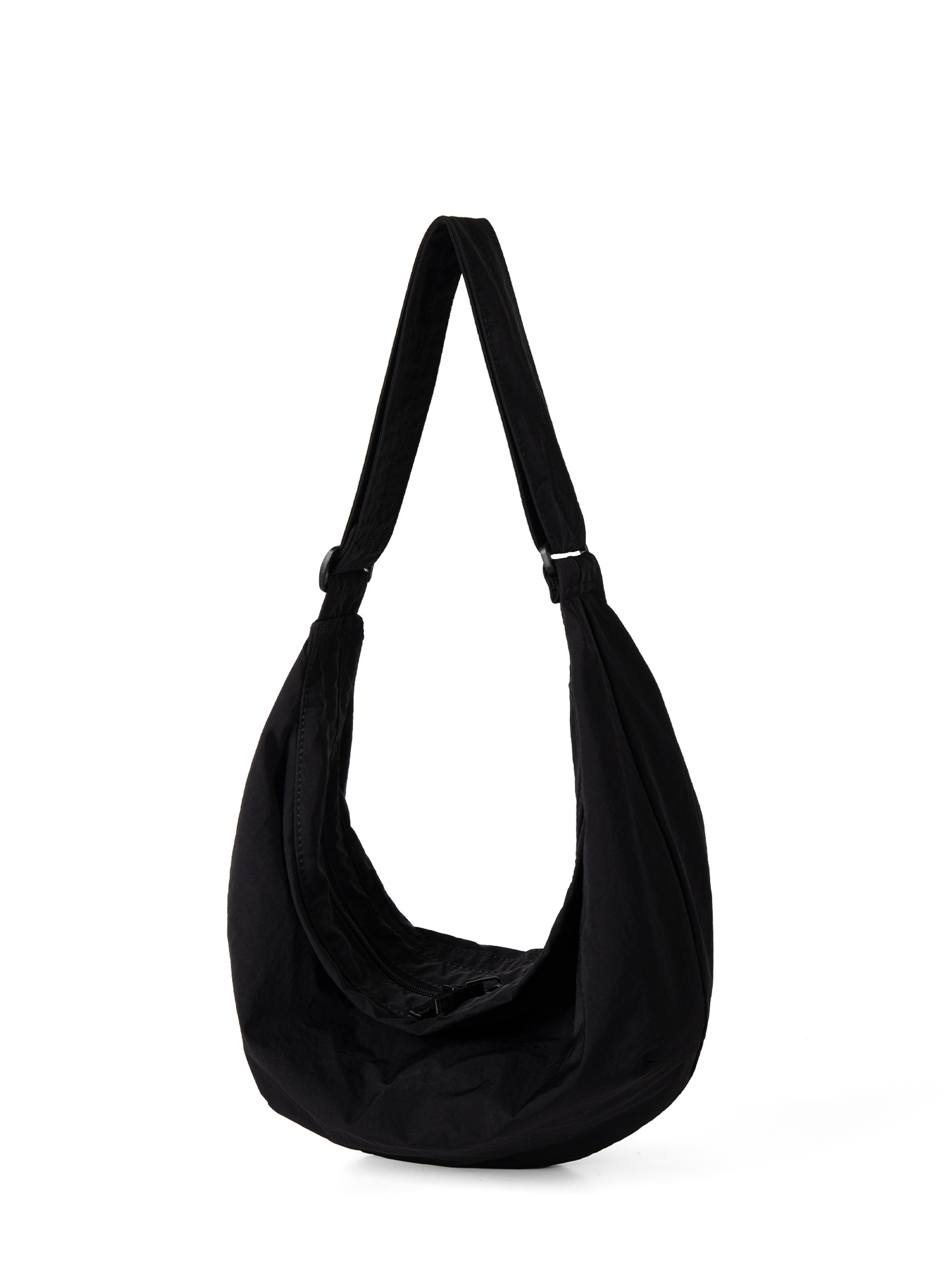 2025 Korean-Style Niche Design Nylon Material Dumpling New Style Simple And Versatile Large-Capacity Lightweight Single-Shoulder Crossbody Bag