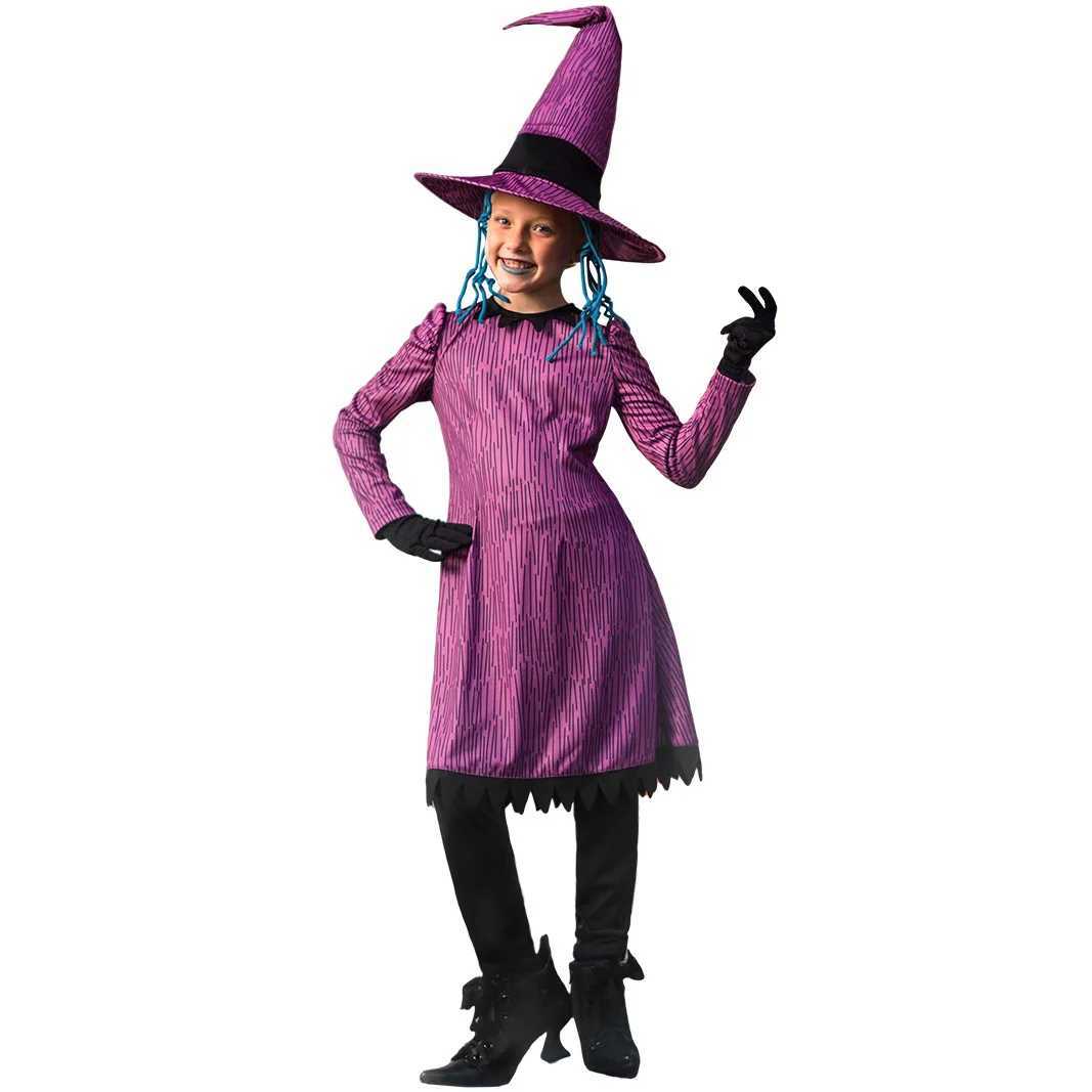 Halloween New Witch Costume For Children Scary Dance Party Witch Performance Costume Drama Costume L250918