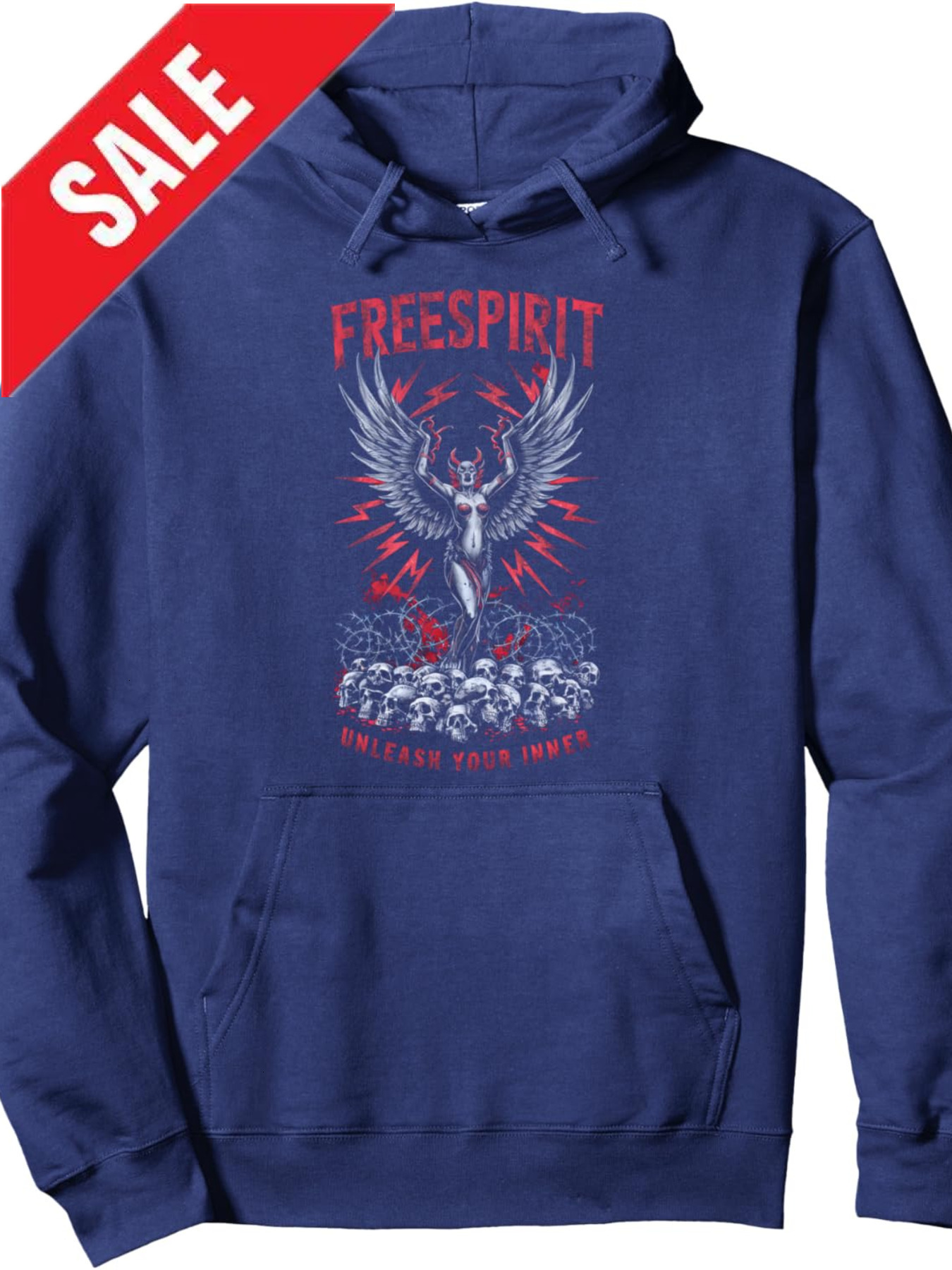 Halloween Hoodie for Mens Womens Angel Dark Fantasy Gothic Occult Skull Gift This Japan Pullover Hoodie Graphic Pullover Long Sleeve 2025