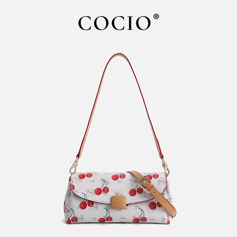 COCIO designer bag Fashionable versatile color blocking large capacity commuting light luxury travel bag casual hand-held plaid tote bag