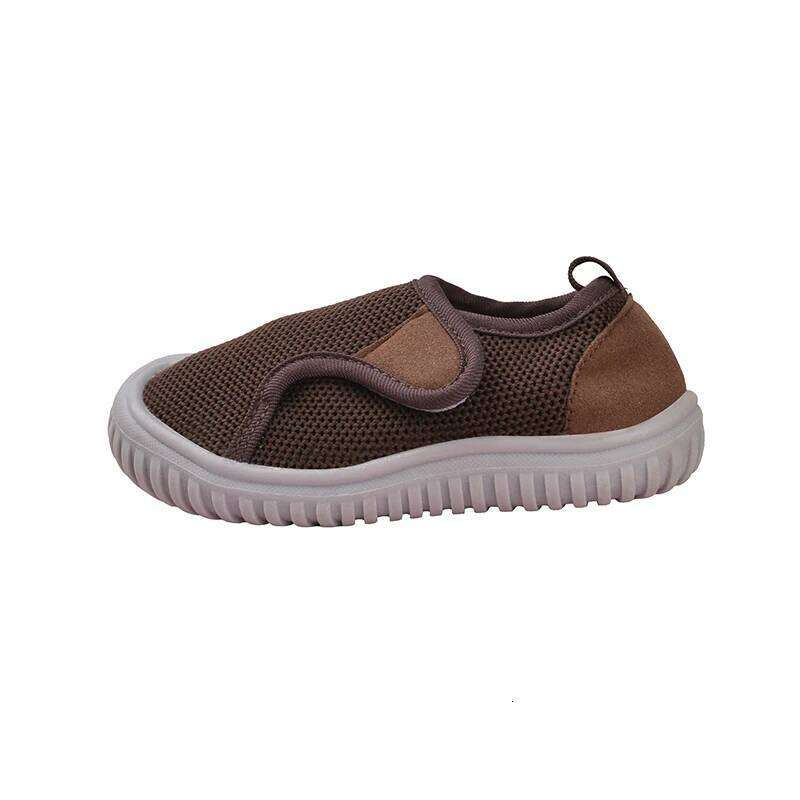 Spring Autumn Kids Solid Colored Soft Bottom Net Shoes Middle and Small Children Outdoor Exercise Canvas E8095