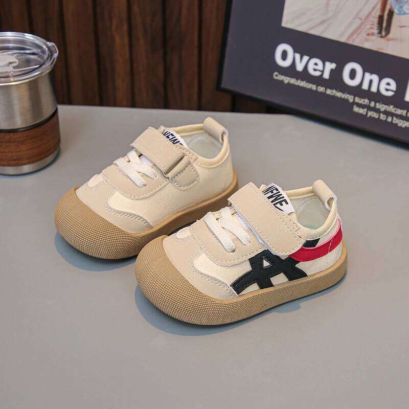 2025 Girls Autumn New Style Soft Bottom Dequn for Toddlers Learning to Walk Children's Footwear Kids Shoes