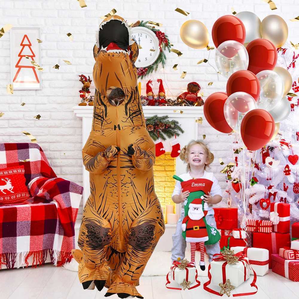 inflatable dinosaur costume adultTRex Dinosaur Costume Adults Funny Cosplay Halloween L250918