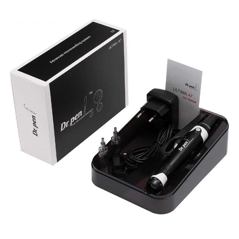 DrPen ULTIMA A7 Electric Micro Needle Device Set MTS Dermapen For Home Spa Facial Rejuvenation Kit Skin Care Derma Pen Mesotherapy