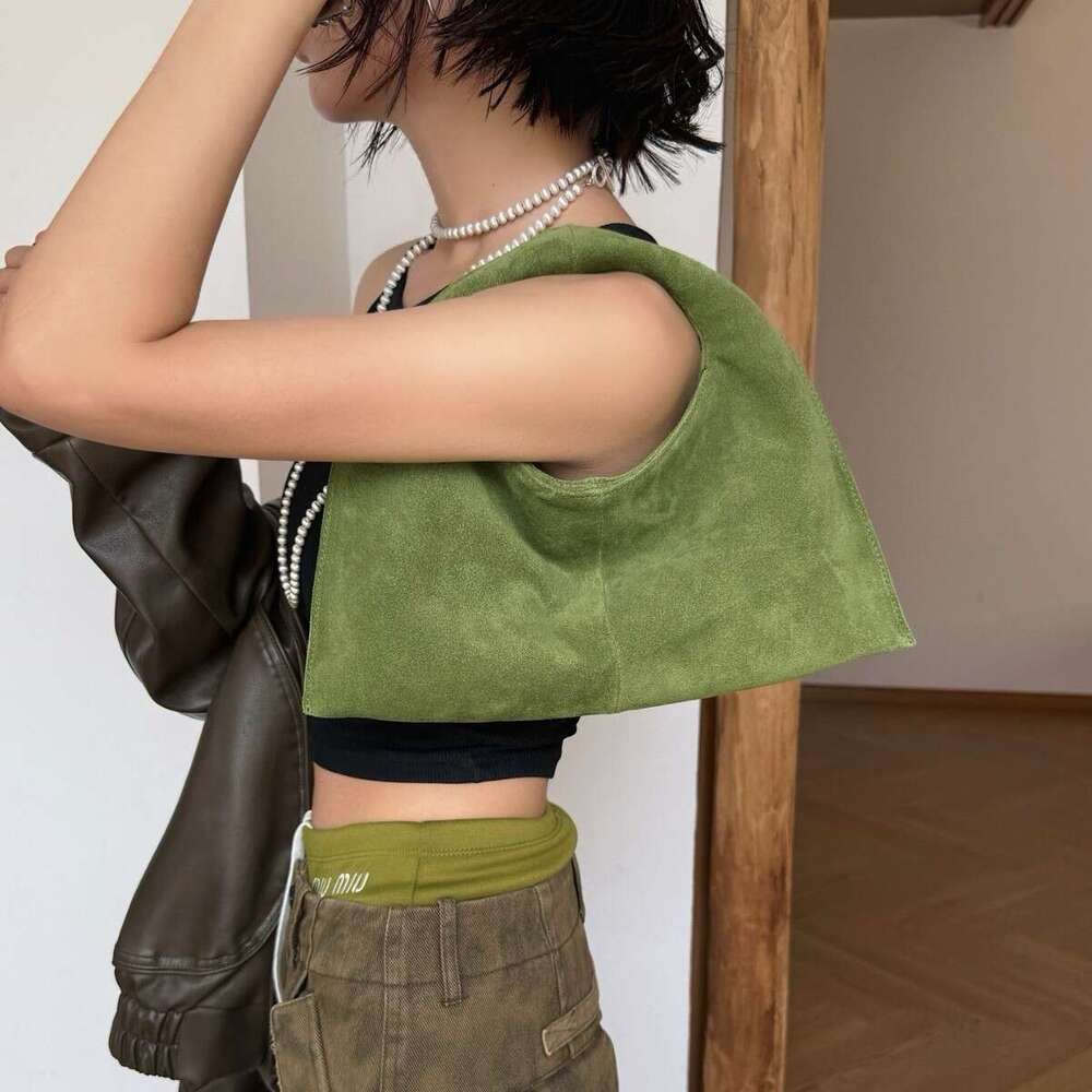 designer bag tote bag Large Capacity Matte Leather 2025 New Fashion Versatile Dumpling Casual Shoulder Underarm Bag for Women