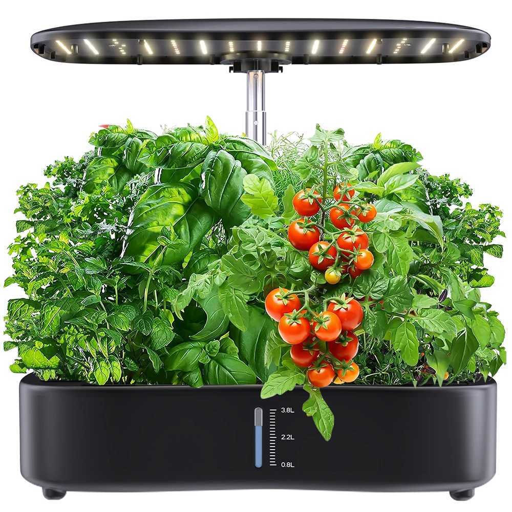 Indoor Garden Hydroponics Growing System Full Spectrum LED Plant Grow Light Smart Autopot Timer Cultivation Growbox For Home C250919