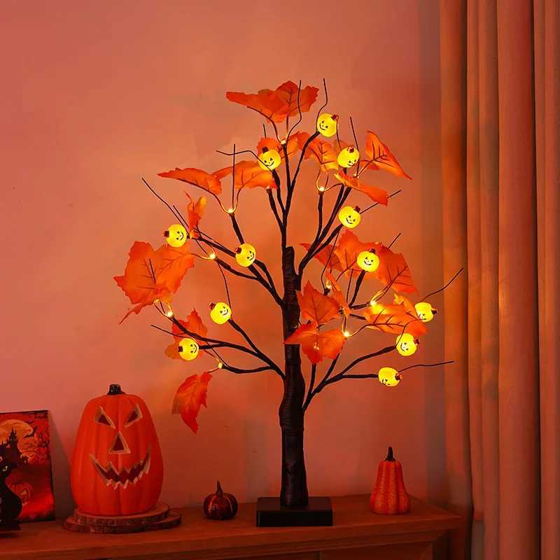 Hot Led Halloween Eye Tree Light Pumpkin Ghost Festival Tree Light Party Room Scene Decoration Light Atmosphere Decoration C250919