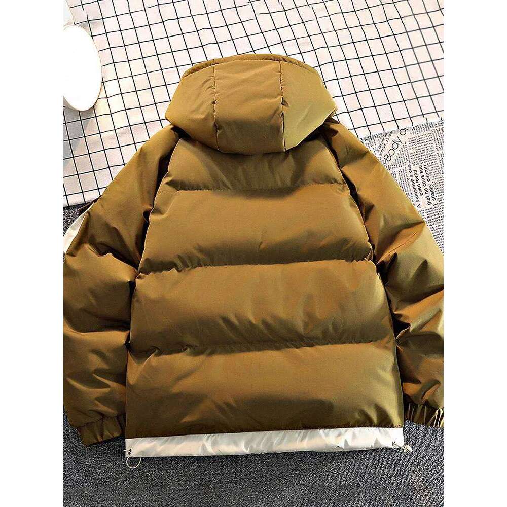 2025 Autumn/Winter thicken Parka Coat men New Fashion Casual Loose style Comfortable down jacket Thick Warm coat for man