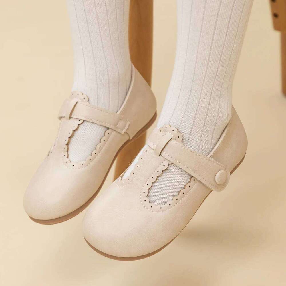 KIDSUN Toddler Little Mary Jane Dress Ballet Flats for Kids Girl Party School Bowknot Princess Shoes
