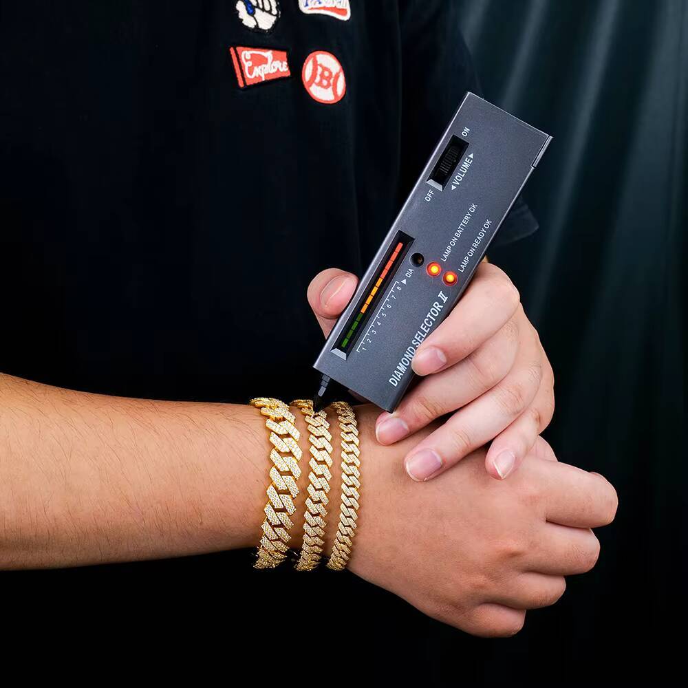 Moissanite Iced Out Cuban Link Chain 925 Sterling Silver Moissanite Bracelet Hip Hop Jewelry Bracelet for Men