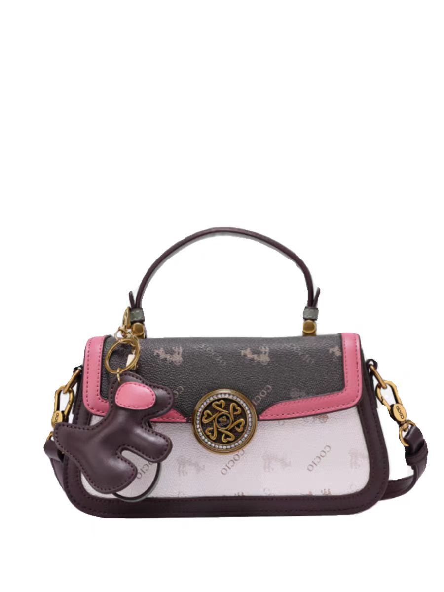 COCIO designer bag New leather bucket bag simple versatile multi compartment handbag niche design hot selling womens bag Ethereal