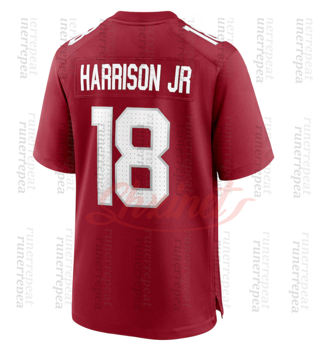Kyler Murray 1 Marvin Harrison Jr. 18 Trey McBride 85 Budda Baker 3 Personalized Customized Football Jerseys Any Number Name For Men Women Youth 2025 