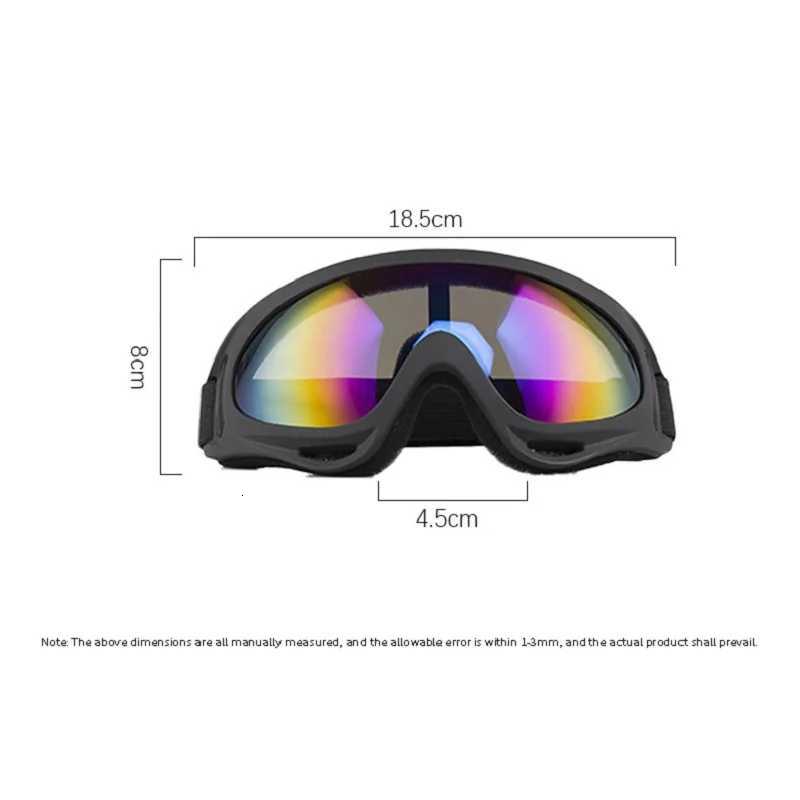 Cycling Goggs NEW Motocross Masque Sunglasses Men Women Sports Ski Glasses Windproof Moto Cross Helmet UV Protective Y250919