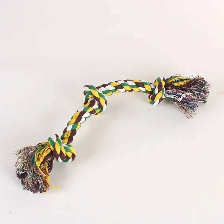 pet cotton rope toy set handwoven wearresistant and biteresistant rope knot toy dog training toy X250918