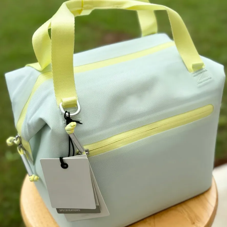 LoveShackFancy Ibiza Sunset DHL All Day Julienne Mini Soft Lunch Bag Box 10-Can Recycled Polyester 12-HourTravel Cooler Bags